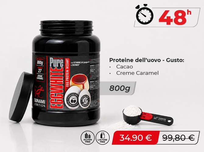 Egg White Pure Professional 800 g - Proteine dell'uovo